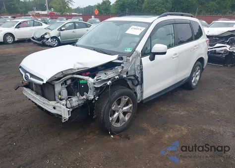 2015 Subaru Forester 2.5I Premium из США, поврежденный, VIN JF2SJAGC9FH475430